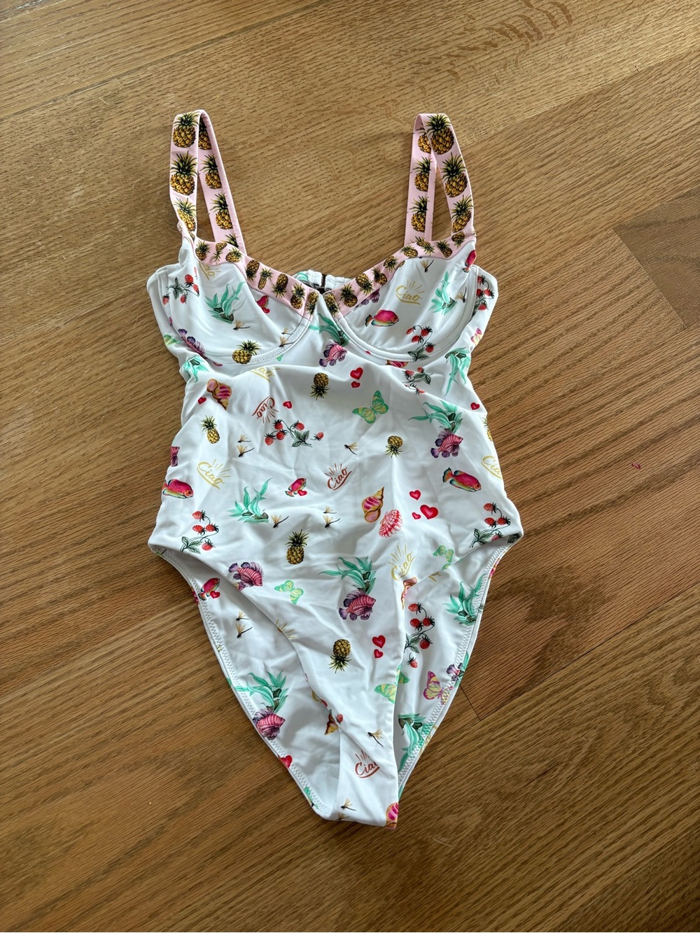 Amanda uprichard one piece swim suit
